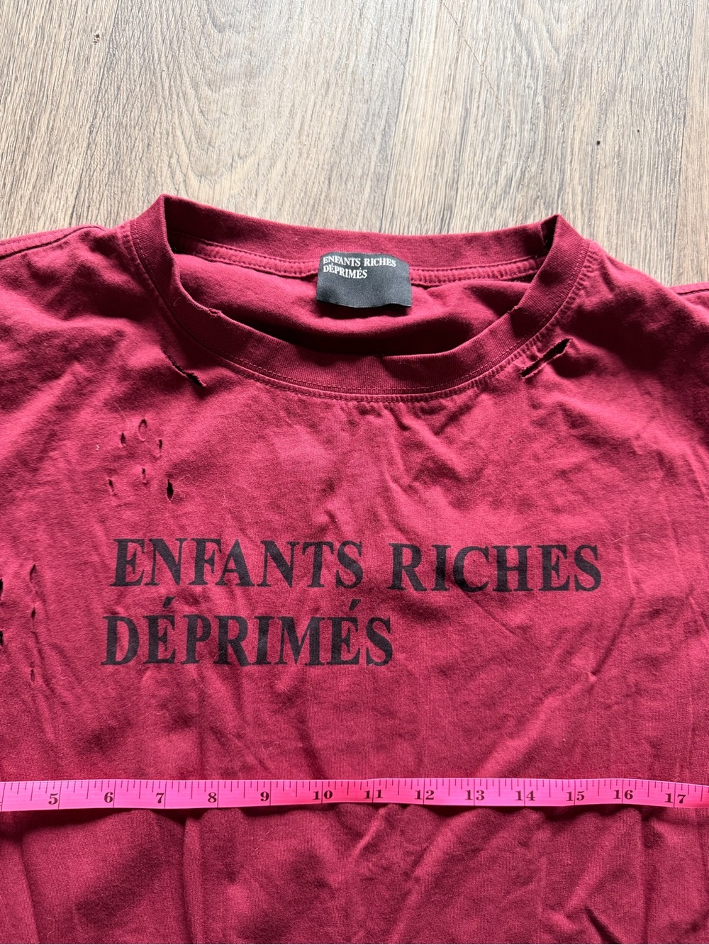 ENFANTS RICHES DÉPRIMÉS tshirt - Picture 3 of 4